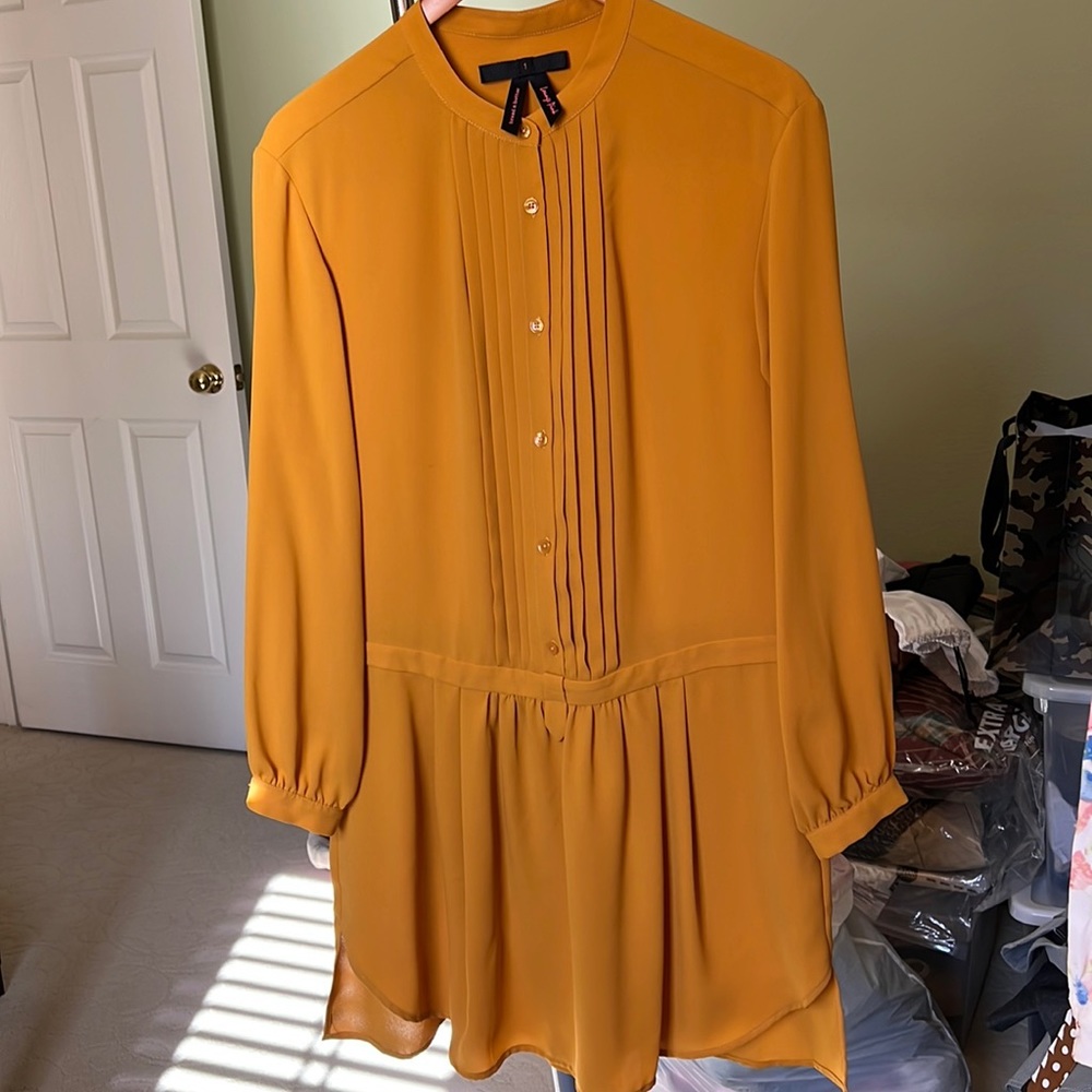 Bread and butter lady silk tunic dress. Mint condition. Dry cleaned.